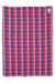 Quilted checked throw - Four Leaves